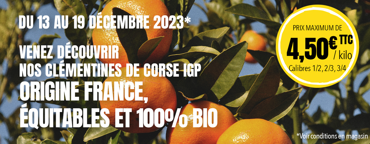 La clémentine Corse, le fruit qui a tout bon !